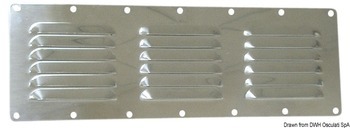 Foto - VENT, RECTANGULAR, S/S, 76 x 229 mm