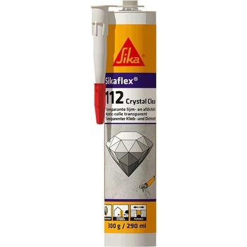 Foto - SIKAFLEX 112, CRYSTAL CLEAR, 290 ML