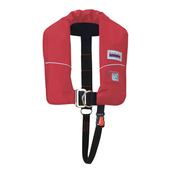Foto - SELF INFLATABLE LIFEJACKET- MARINEPOOL, RED, 150 N, 15 - 40 KG