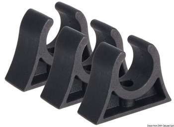 Foto - TUBE CLIP, BLACK, 19/20 mm