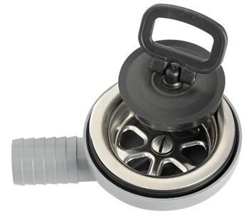 Foto - DRAIN OUTLET, 90° SIDE, S/S-MOPLEN