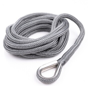 Foto - MOORING LINE WITH THIMBLE, QVARKEN DOCKLINE, 16 mm, 6 m