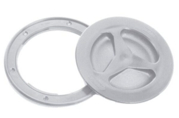 Foto - INSPECTION HATCH, Ø 204 mm, 163 mm, WHITE