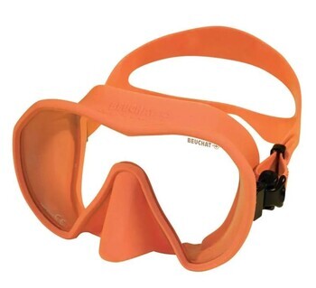 Foto - DIVING MASK- BEAUCHAT MAXLUX S, ORANGE TANGERINE