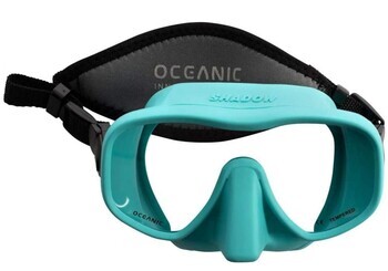 Foto - DIVING MASK- OCEANIC SHADOW, SEA BLUE NEO STRAP