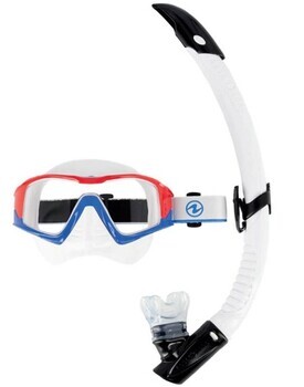 Foto - SNORGELDAMISKOMPLEKT- VITA JUNIOR AQUALUNG, VALGE