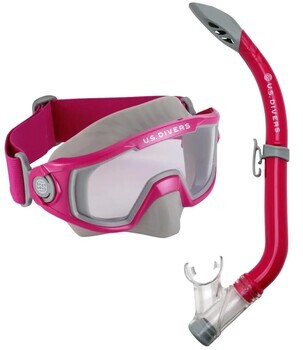 Foto - SNORGELDAMISKOMPLEKT- AVILA JUNIOR AQUALUNG, HALL/ROOSA