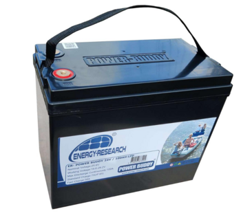 Foto - BATTERY- ENERGY RESEARCH-POWER BUDDY, 12 V, 100 AH, LITHIUM