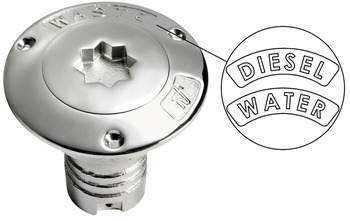 Foto - DECK FILLER, WATER, AISI 316, 38 mm