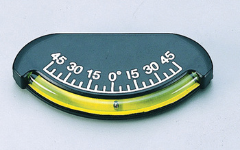 Foto - CLINOMETER- PLASTIC, 45 DEGREES, 8.89 x 3.81 cm