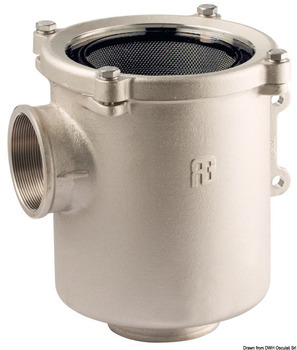 Foto - IMPURITY GATHERER FOR WATER 2″ 11, SS 316