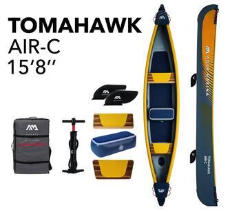 Foto - 3-SEAT INFLATABLE KAYAK AQUA MARINA TOMAHAWK 478 x 88 cm, AIR-C (2025)