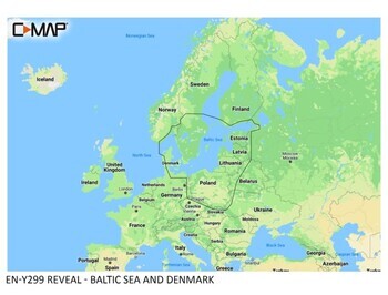 Foto - ELECTRONIC NAVIGATION CHART REVEAL- BALTIC SEA AND DENMARK