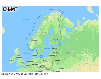 Foto - ELECTRONIC NAVIGATION CHART DISCOVER- BALTIC SEA
