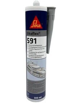 Foto - SIKAFLEX 591, STEEL GREY, 300 ml