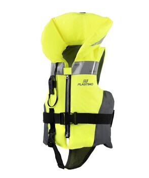 Foto - CHILDRENS LIFEJACKET- KID'O 100 N, YELLOW, 8 - 15 kg