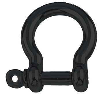 Foto - SHACKLE, BOW, A4, 10 mm, DULL BLACK