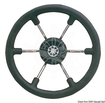Foto - STEERING WHEEL, 340 mm, S/S