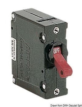 Foto - AIRPAX TUMBLER SWITCH, with FUSE , 50 A