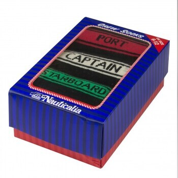Foto - CREW SOCKS, GIFT BOX, 3-PACK, CAPTAIN