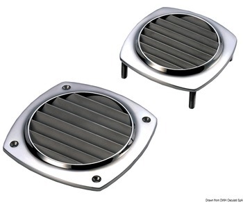 Foto - VENTILATSIOONIAVA KATE, 129 x 129 mm, R/V