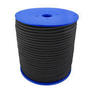 Foto - POLYESTER ROPE, ELASTIC, 6 mm, BLACK