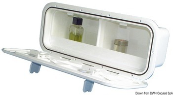 Foto - SIDE-MOUNT LOCKER, 600 x 250 x 190 mm, TWIN