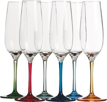 Foto - SET OF CHAMPAIGN GLASSES, 200 ml, 6 pcs