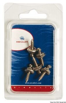 Foto - LOXX, MALE FASTENER 5PCS, S/S, 12 MM