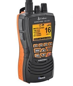 Foto - HANDHELD VHF- COBRA MARINE MR HH600 GPS, BLACK