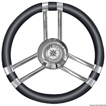 Foto - STEERING WHEEL, 350 mm, S/S, BLACK