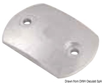 Foto - PLATE ANODE, 80 x 55 mm