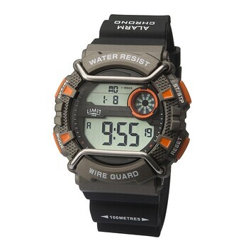 Foto - WATCH- LIMIT WIREGUARD DIGITAL, BLACK/ORANGE