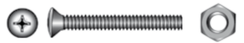 Foto - PEITPEA POLT MUTRIGA, R/V, M5 x 16 (6 TK)