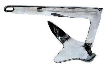 Foto - ANCHOR TREFOIL, POLISHED S/S, AISI316, 7.5 kg