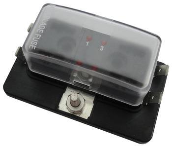 Foto - FUSE HOLDER BOX FOR SMALL FUSES, 4 OUTPUTS